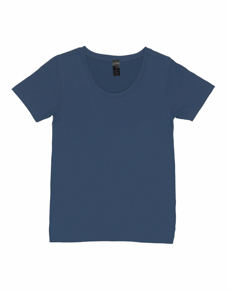 Coolibrium The Essential Tee Cooling Tee in color Ensign Blue and shape short sleeve tee