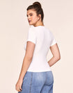 Coolibrium The Essential Tee Cooling Tee in color White and shape short sleeve tee