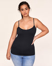 Coolibrium The Perfect Cami Cooling Cami in color Black and shape camisoles