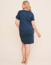Coolibrium The Ultimate Sleep Tee Cooling Tee in color Ensign Blue and shape night dress