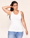 Coolibrium The Anytime Tank Cooling Tank in color White and shape vest