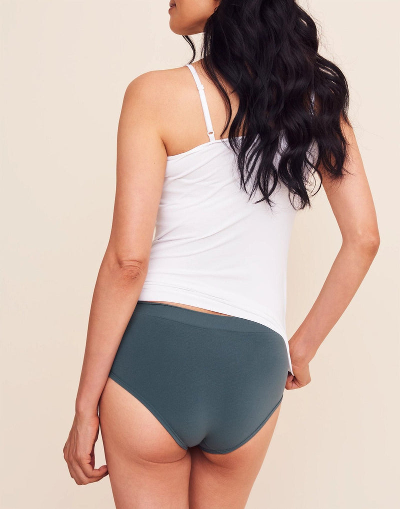 Coolibrium The Hipster Breathable Panty in color Dark Slate and shape hipster